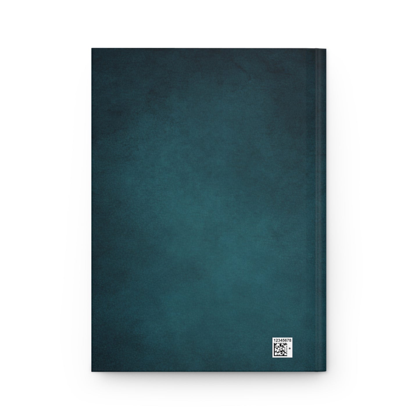 Peacock Wedding Guest Book with Blank Lined Pages, 5" × 7"
