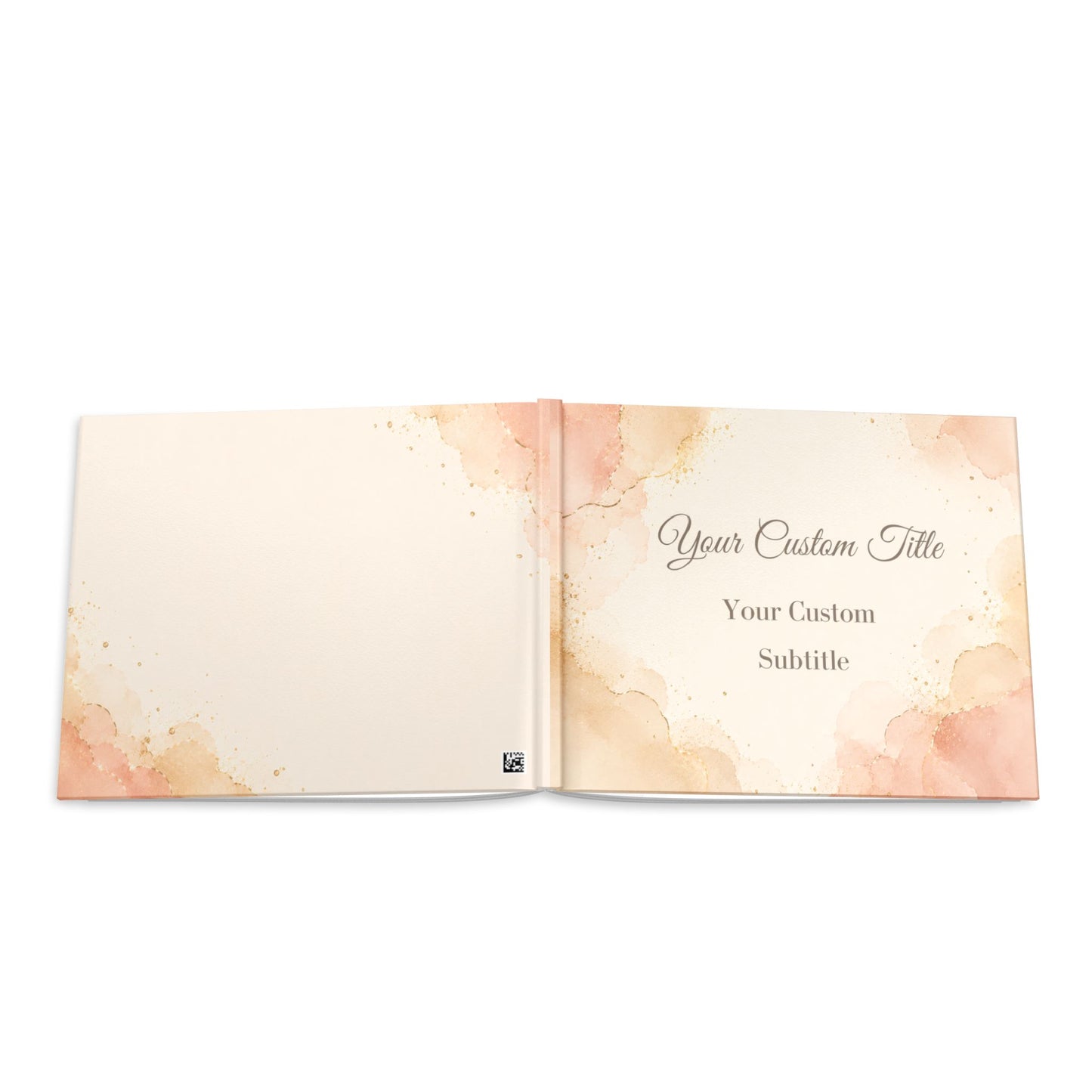 Custom Bachelorette Photo Album with Blank White Pages, 11" x 8.5