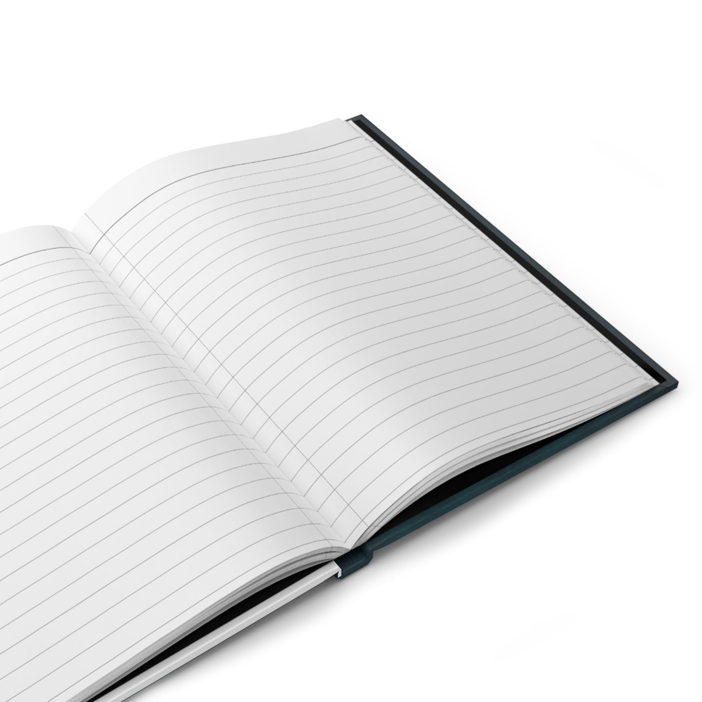Peacock Wedding Guest Book with Blank Lined Pages, 5" × 7"