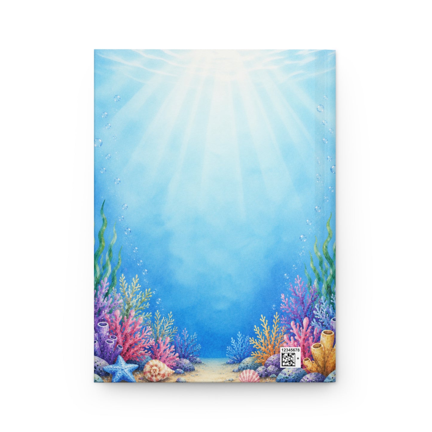 Baby Shower Shark Guest Book with Blank Lined Pages, 5" × 7"