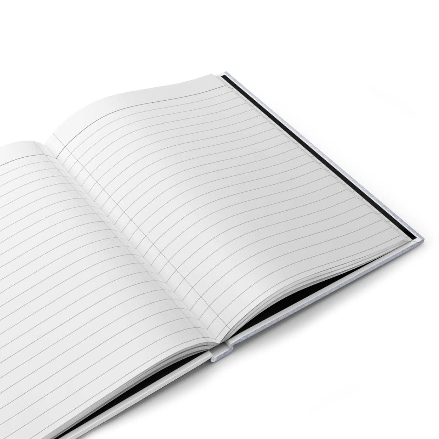 Custom Hockey Guest Book with Blank Lined Pages, 5" × 7"