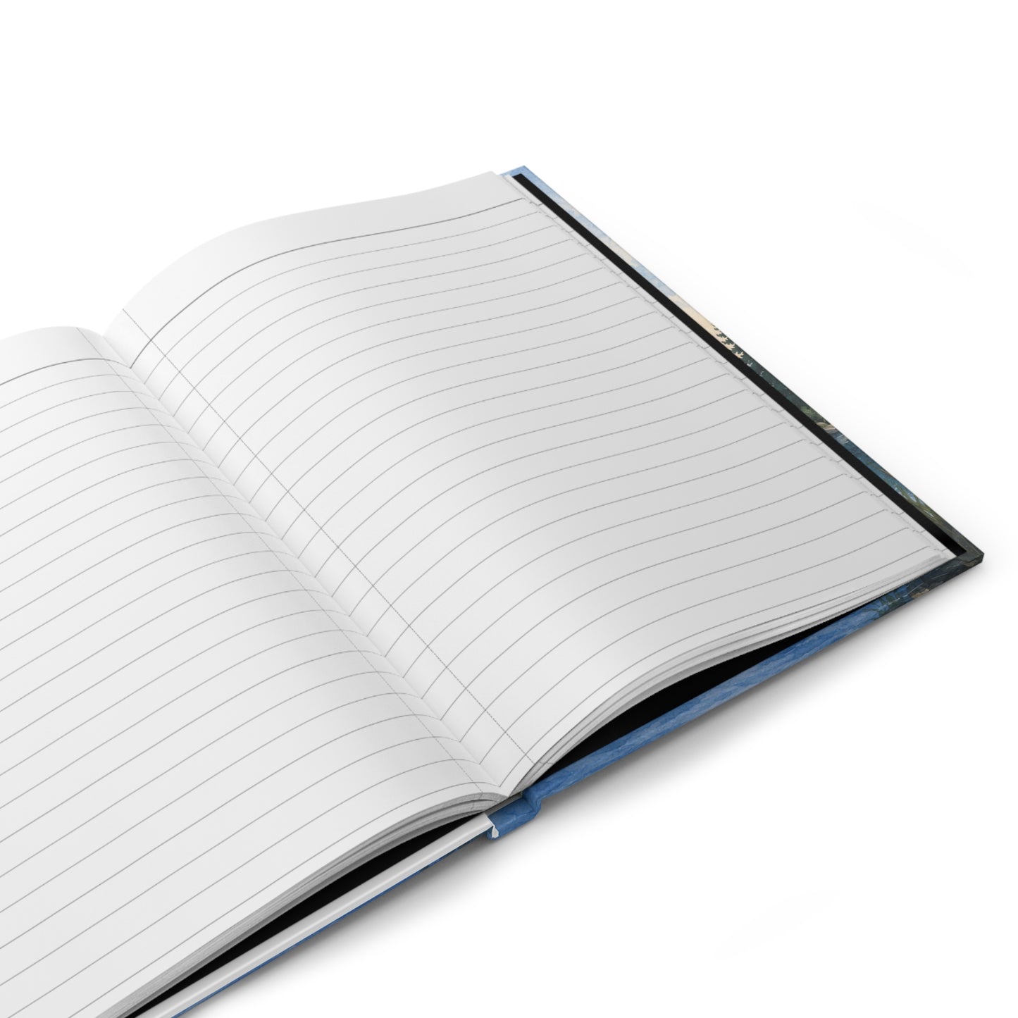 Fishing Wedding Guest Book with Blank Lined Pages, 5" × 7"
