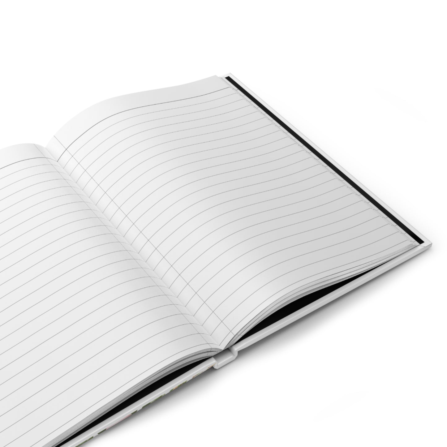 Custom Floral Guest Book for Guests to Sign – Keepsake Memory Book with Blank Lined Pages, 5" x 7"