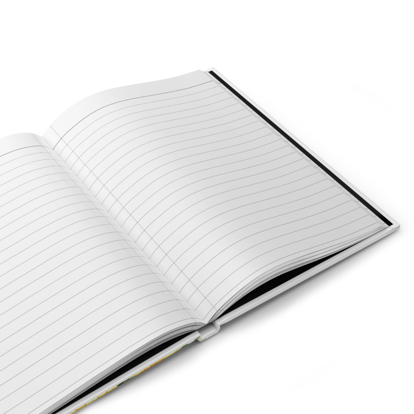 Custom Sunflower Guest Book with Blank Lined Pages, 5" x 7"