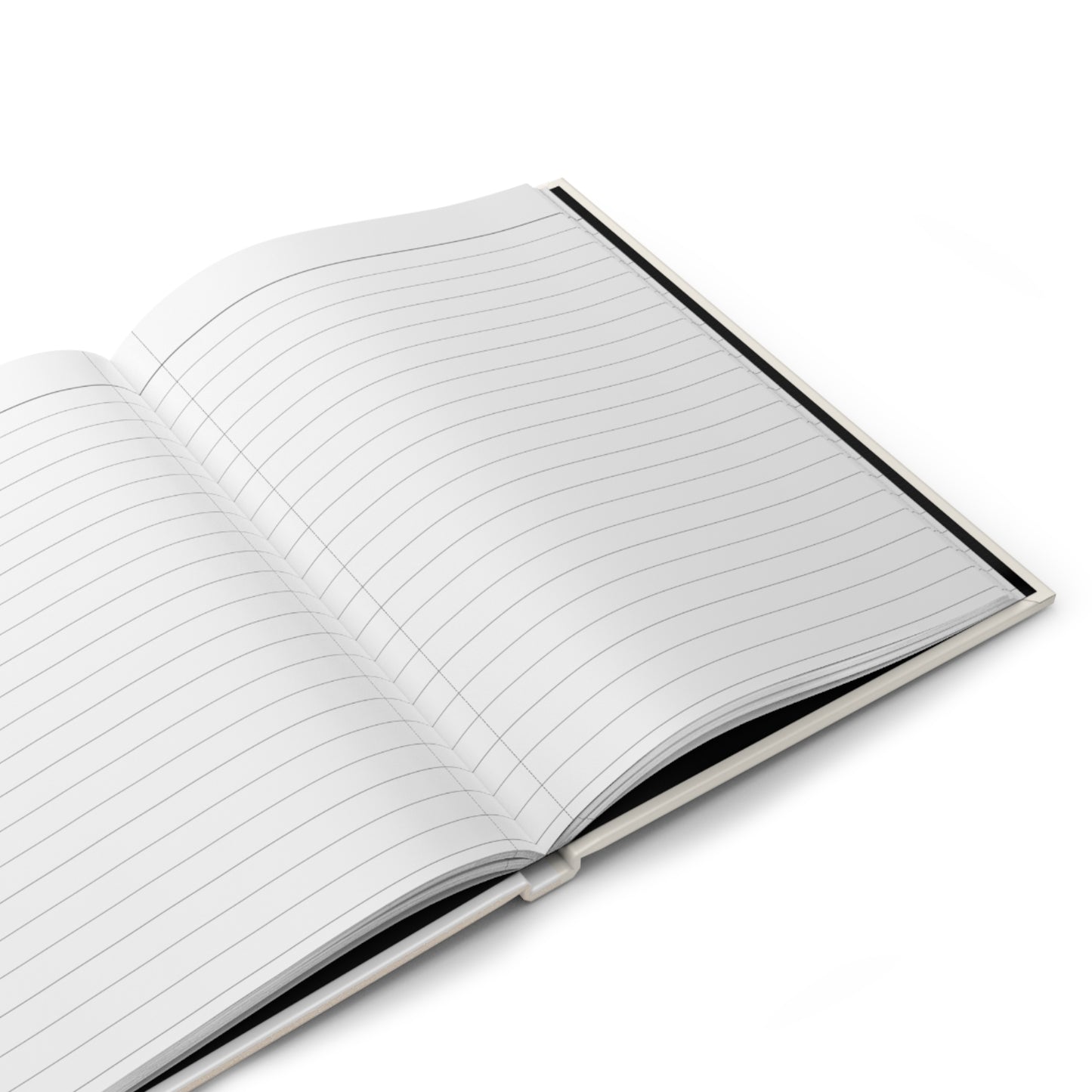 Custom Beach Guest Book, Blank Lined Pages, 5" x 7" Keepsake Book