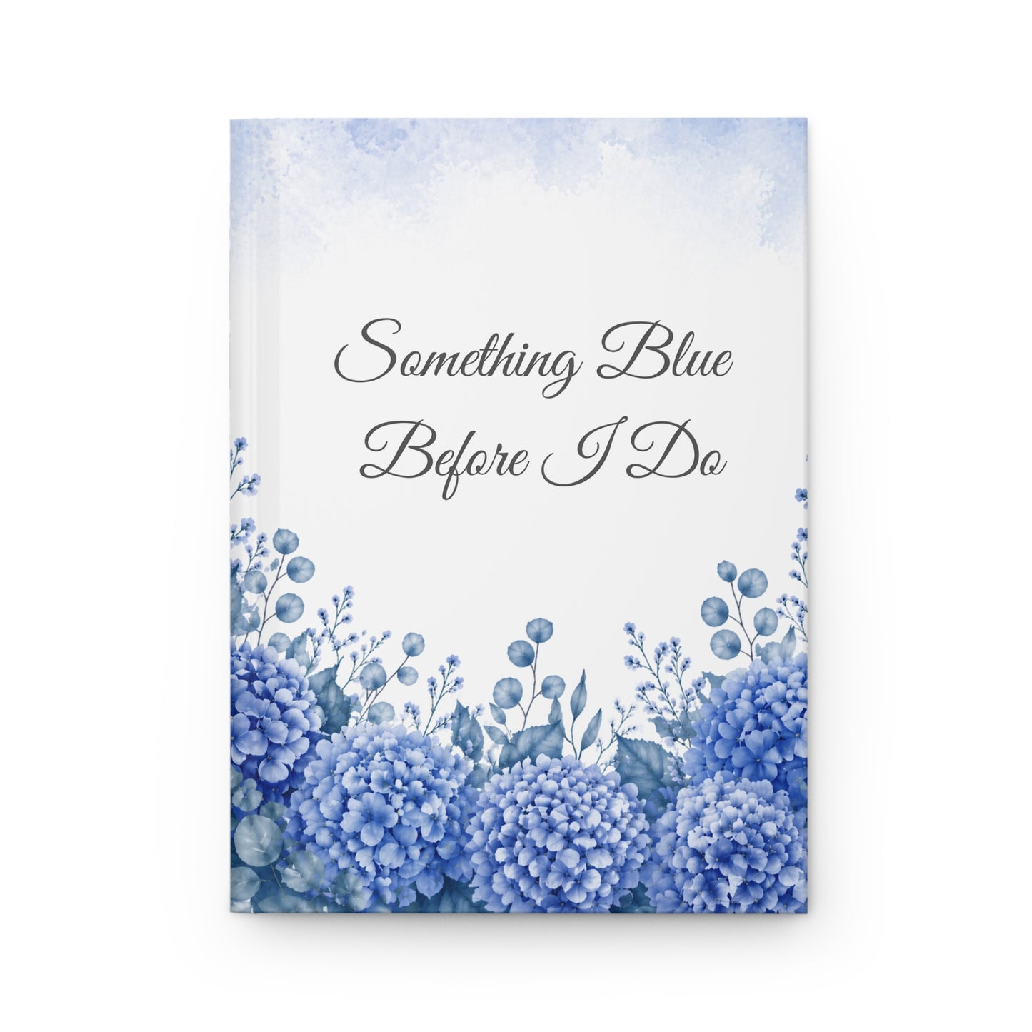 Something Blue Before I Do Bridal Shower Guest Book with Blank Lined Pages, 5" × 7"
