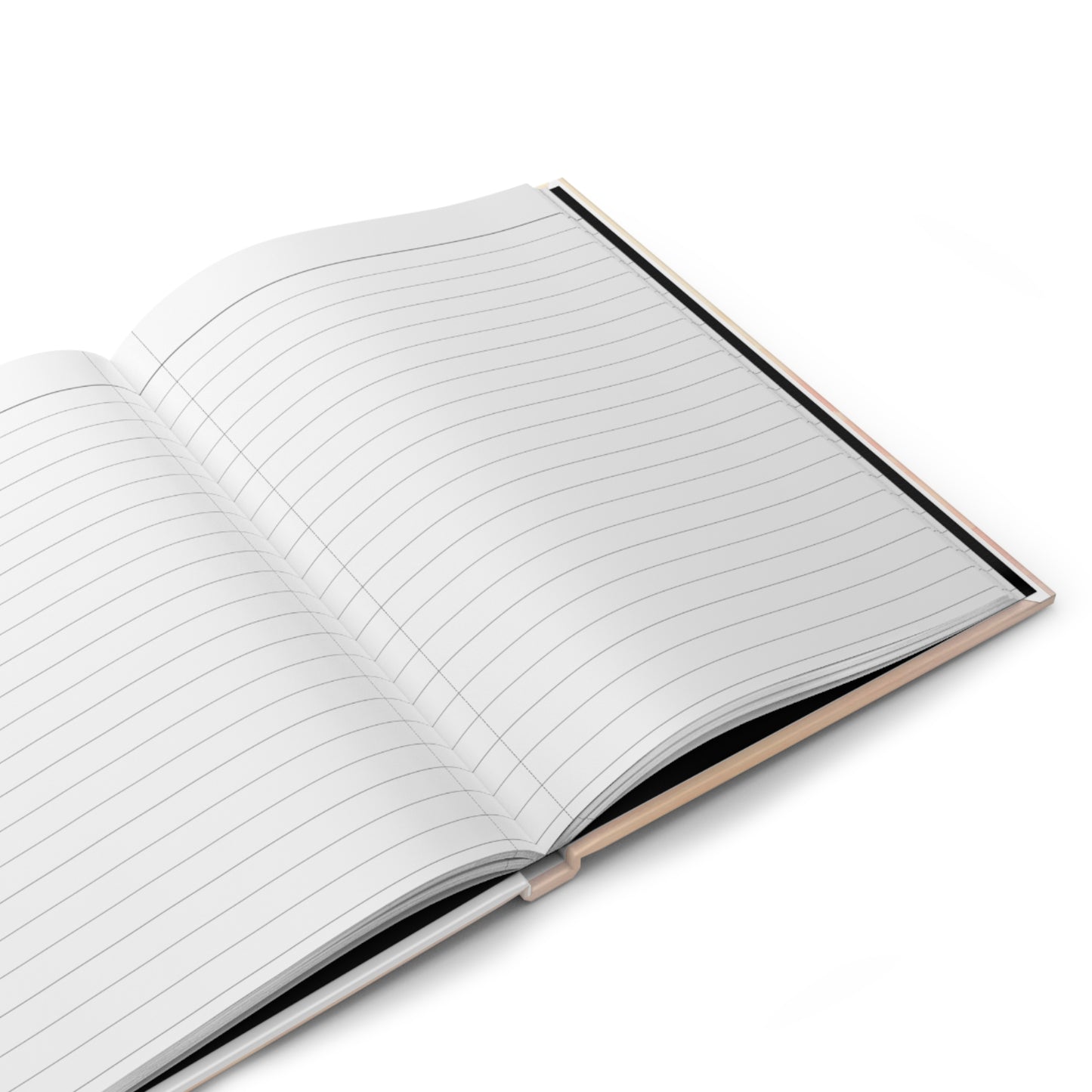 Custom Sailboat Guest Book with Blank Lined Pages, 5" × 7"